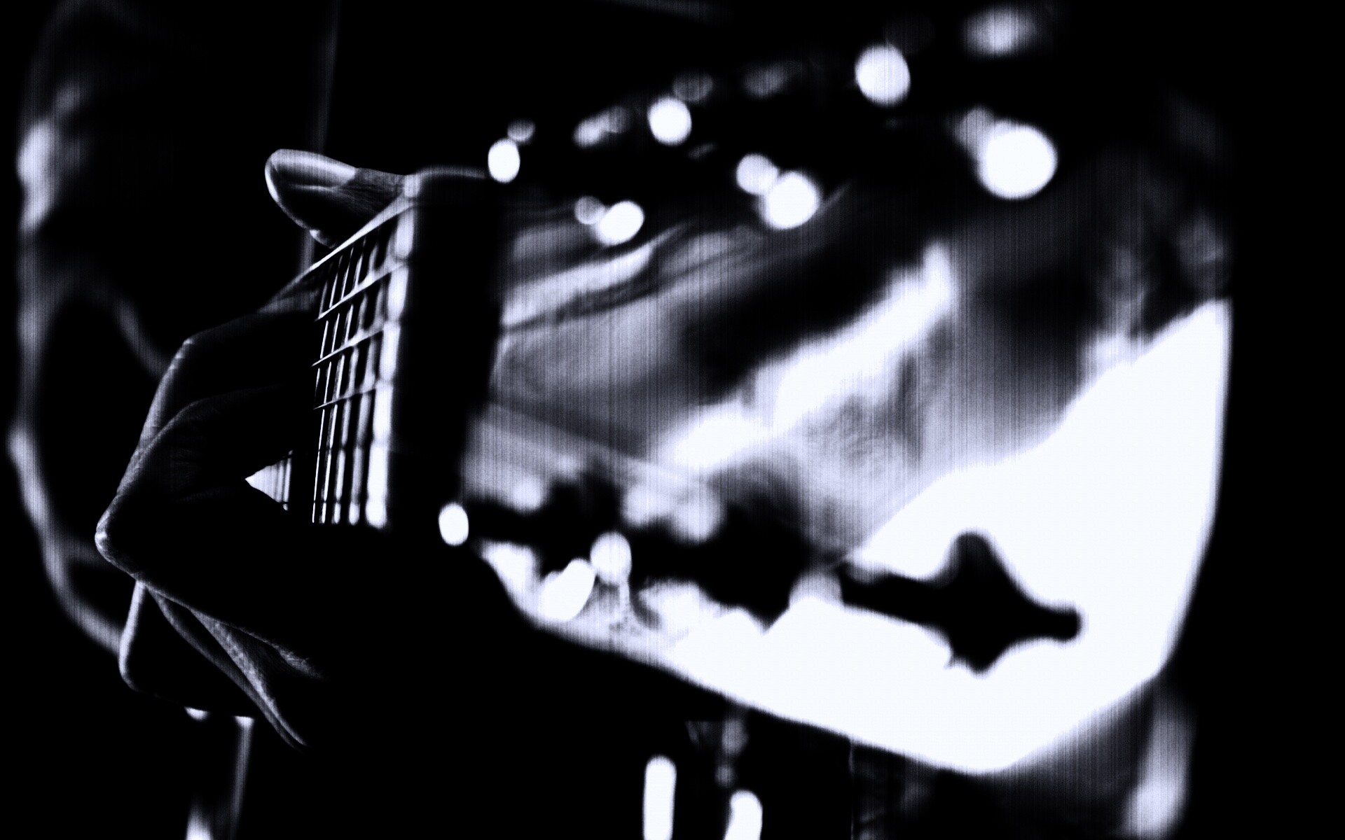 Игра на гитаре обои