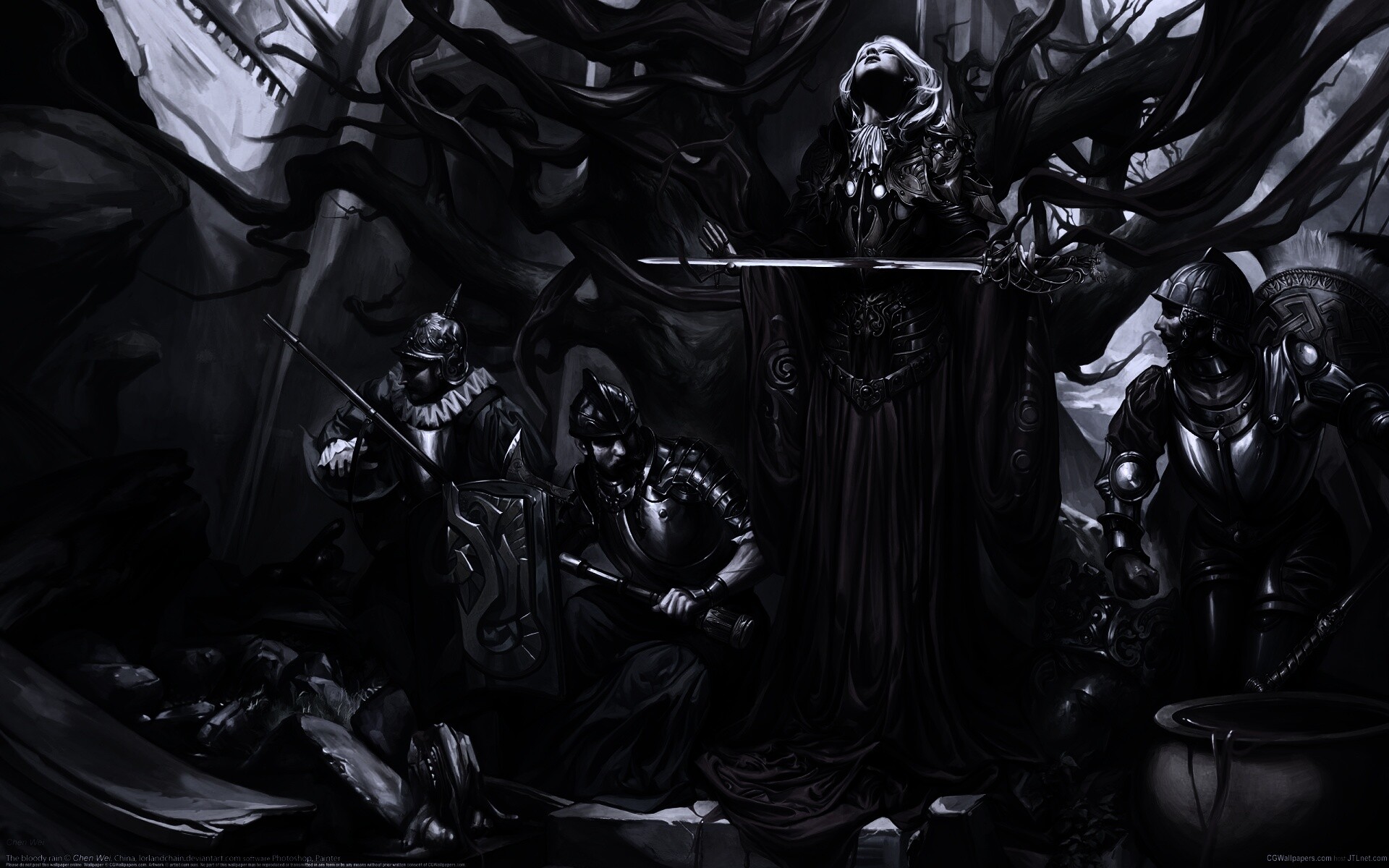 Королева с мечем обои