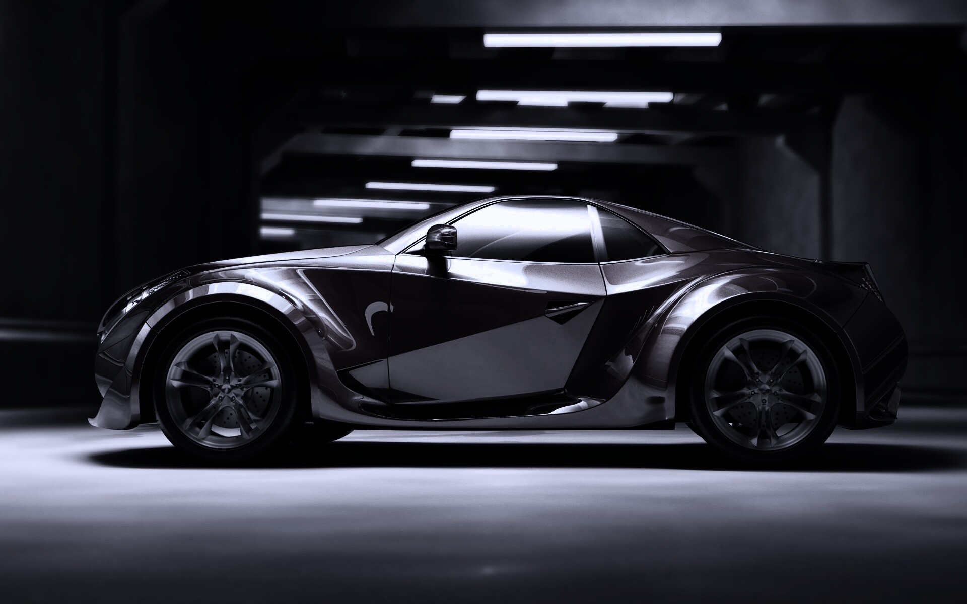 Красный концепт обои