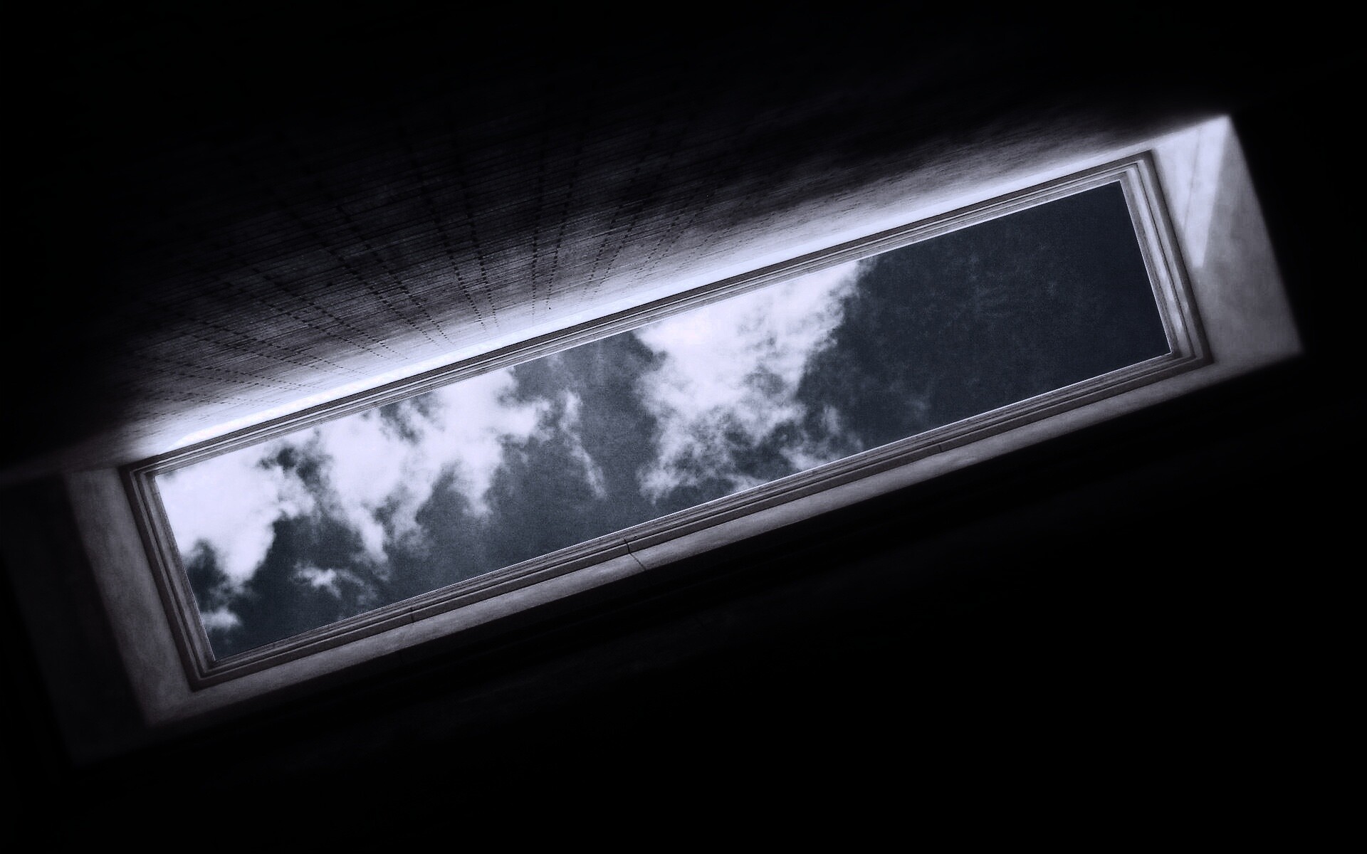 Прямоугольный каменный колодец обои