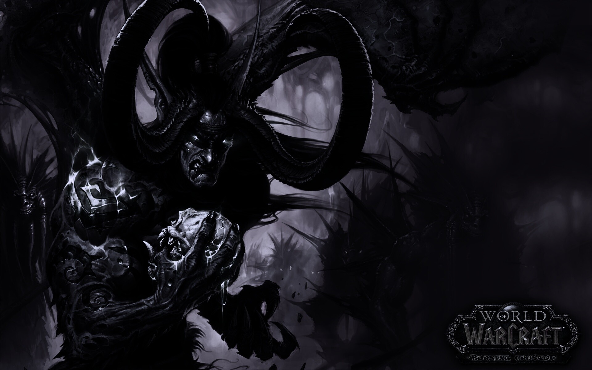 Иллидан из WoW BC обои