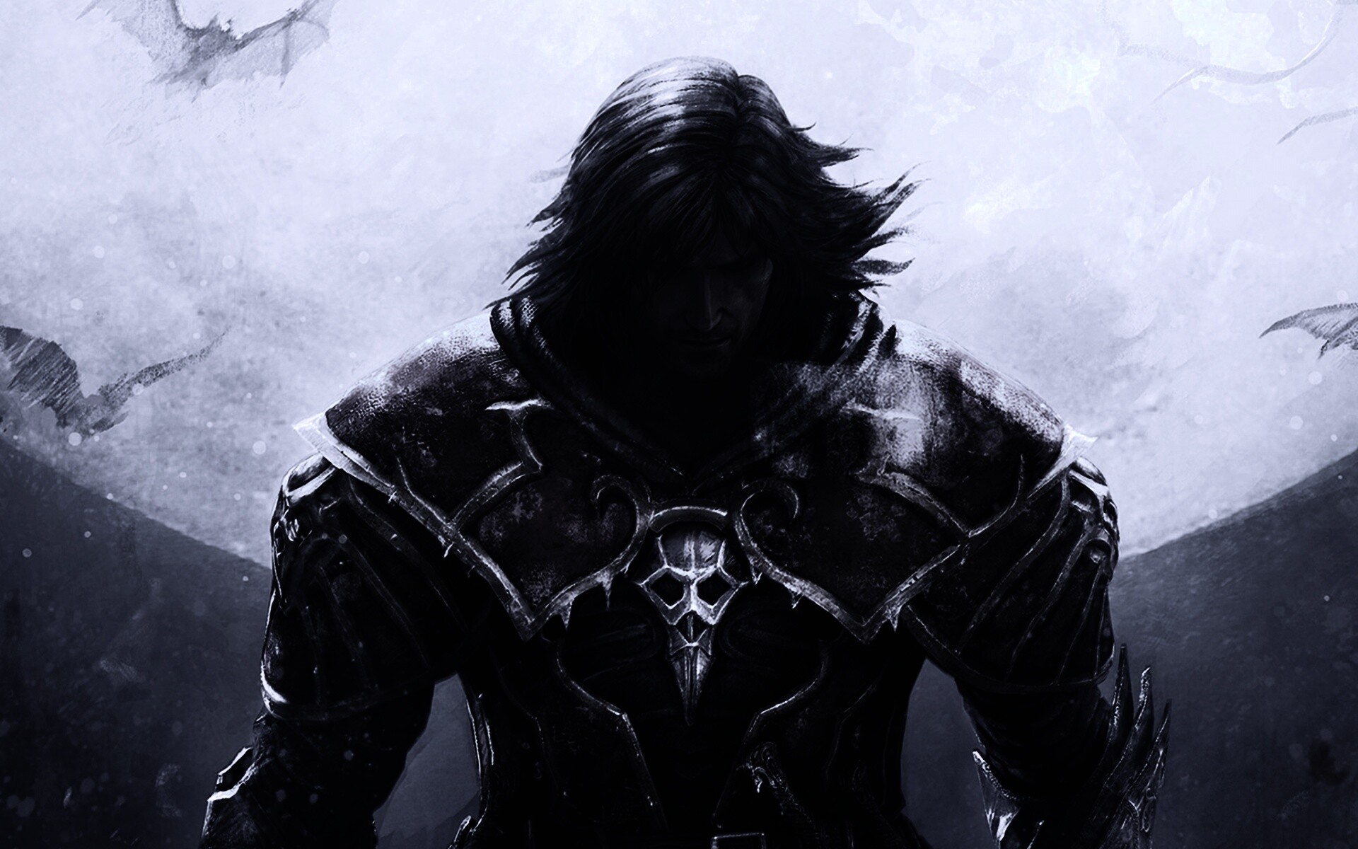 Рыцарь в замерших доспехах обои