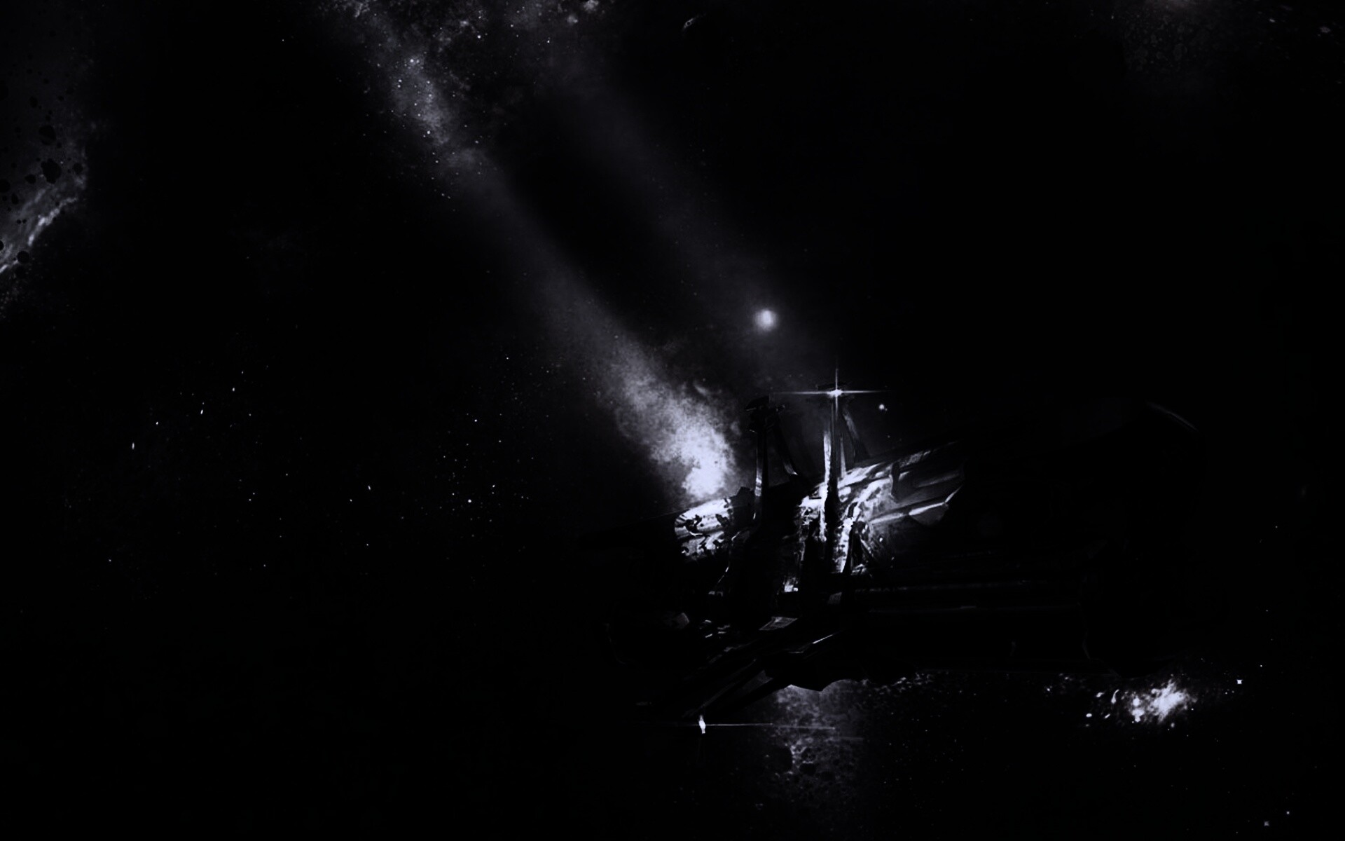 В космических глубинах обои