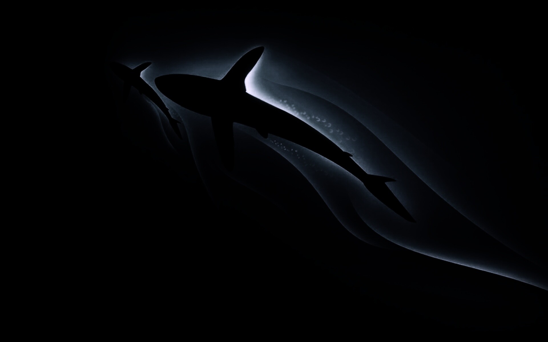 Рыбы в глубине обои