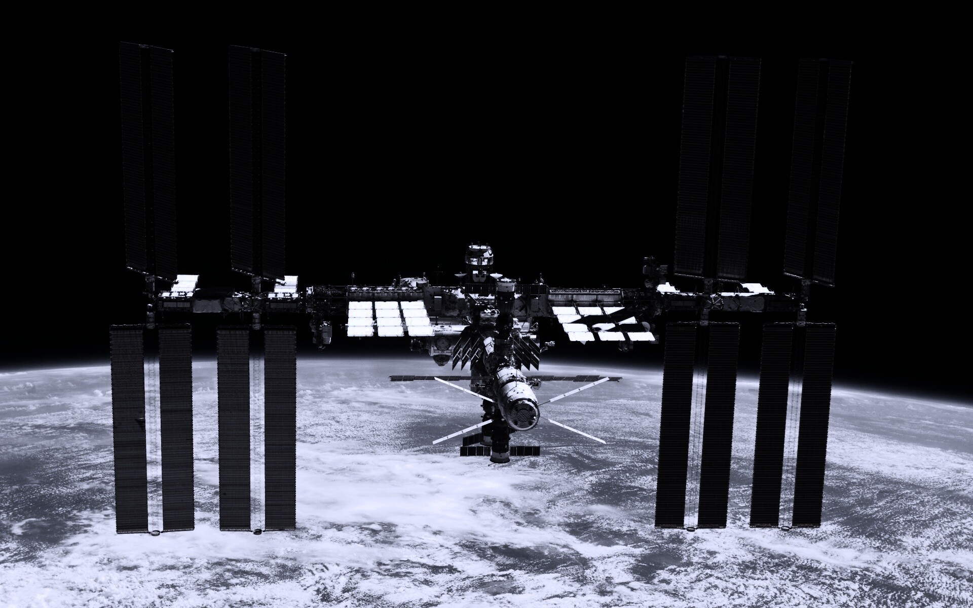 Международная космическая станция обои