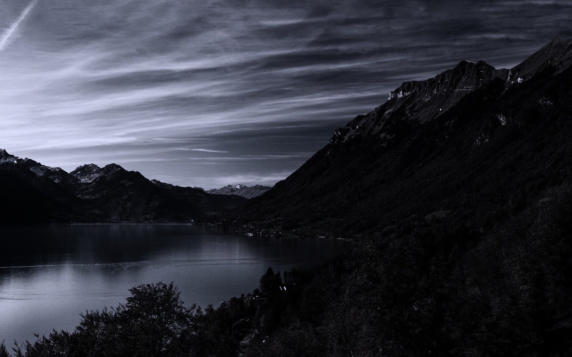 Горное озеро обои