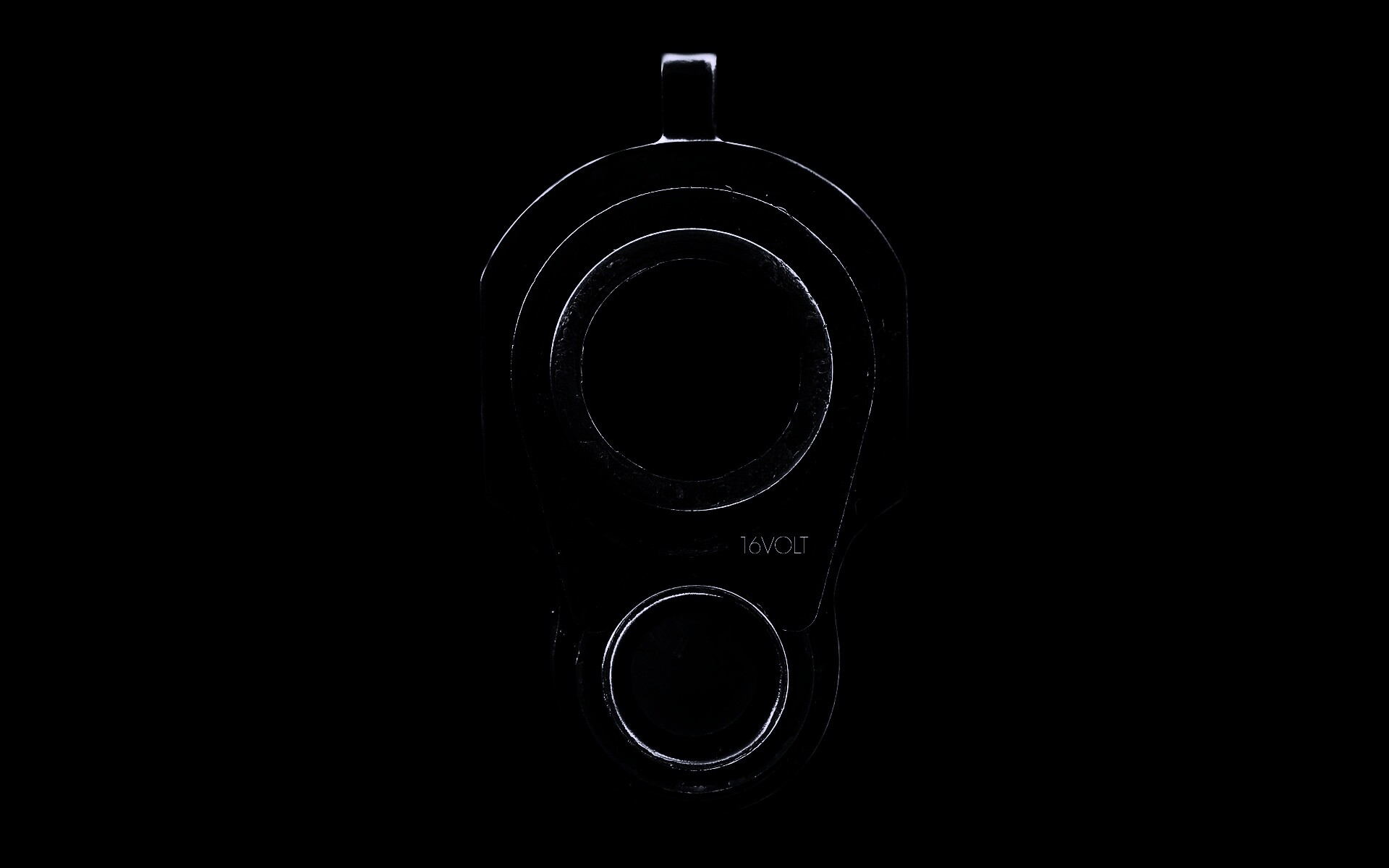 Дуло пистолета обои