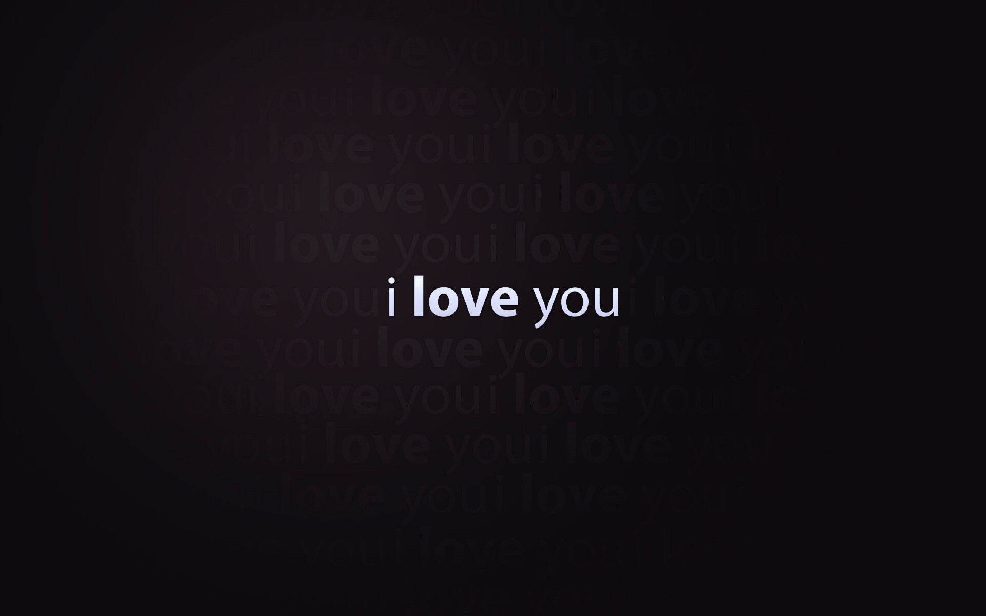 Я люблю тебя обои