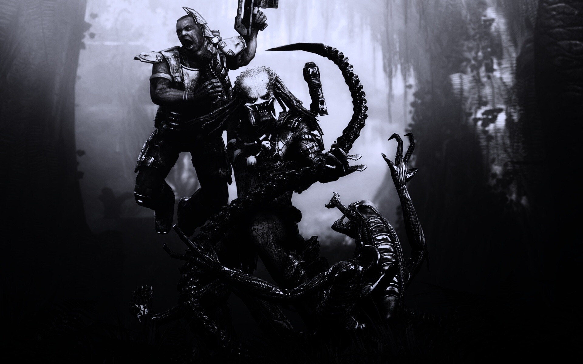 Alien vs Predator 2 обои