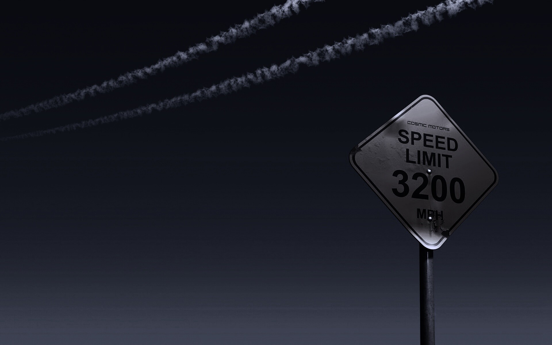 Знак ограничения скорости обои