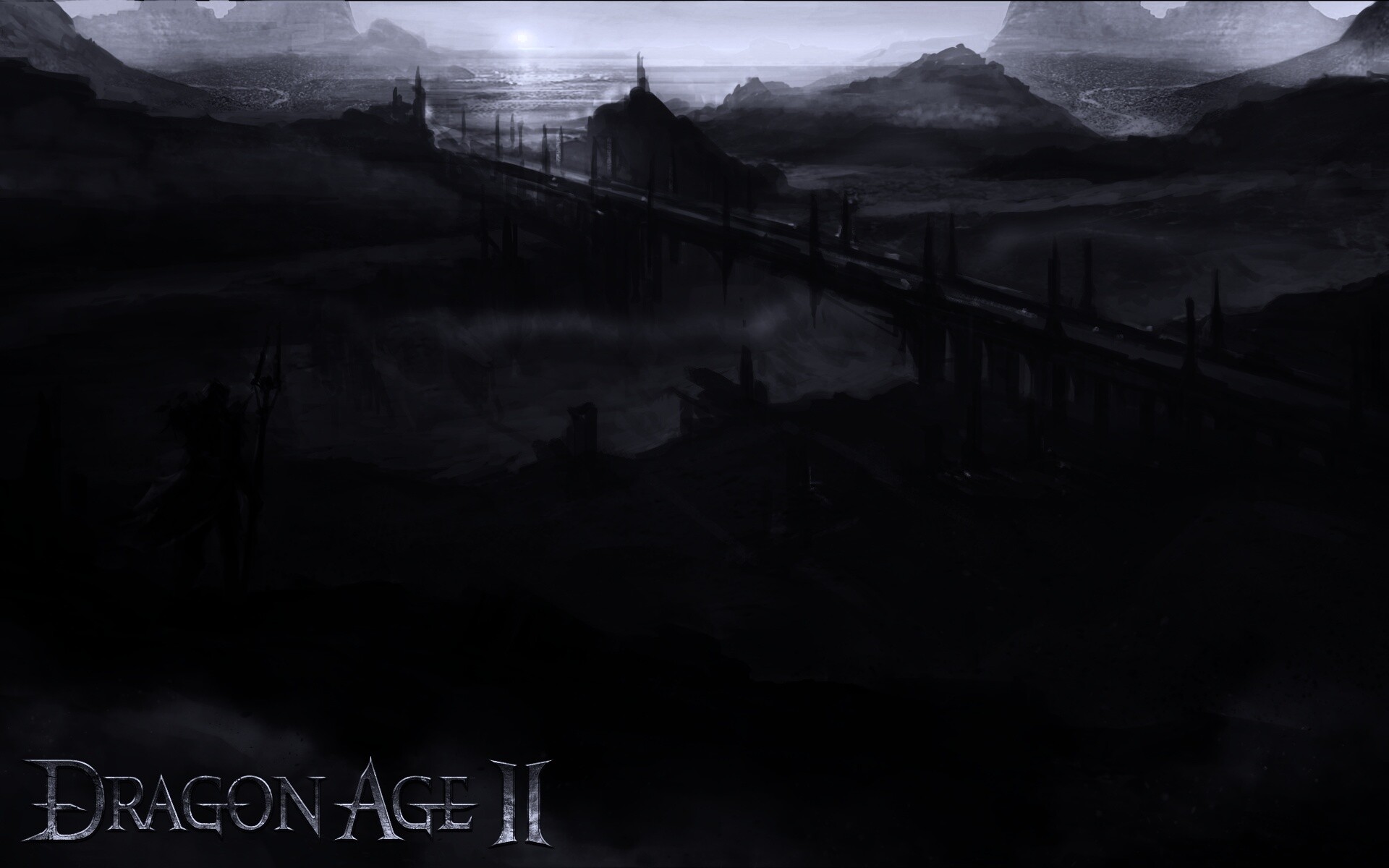 Пейзаж Dragon Age обои