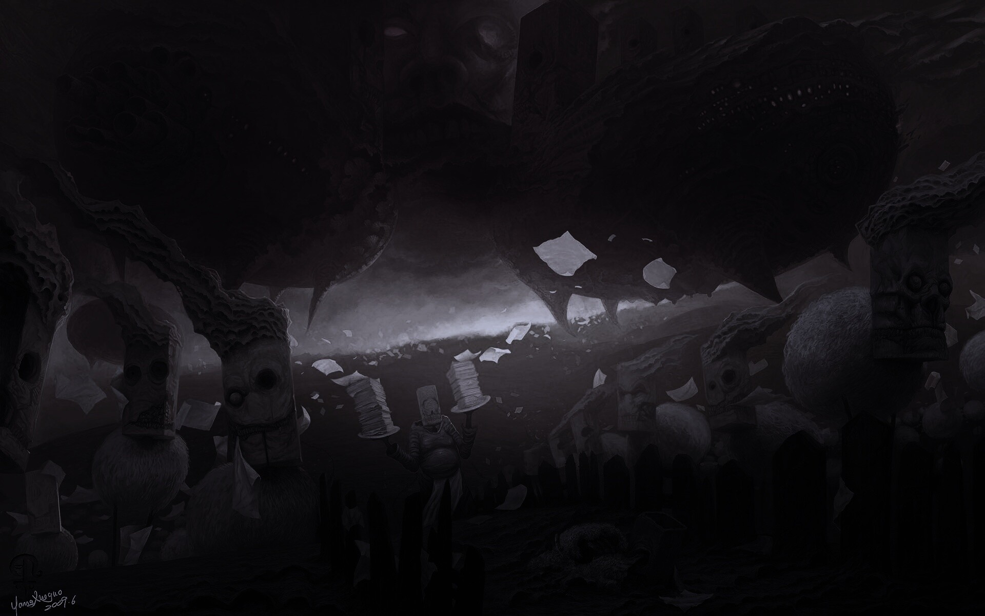 Ночной кошмар обои