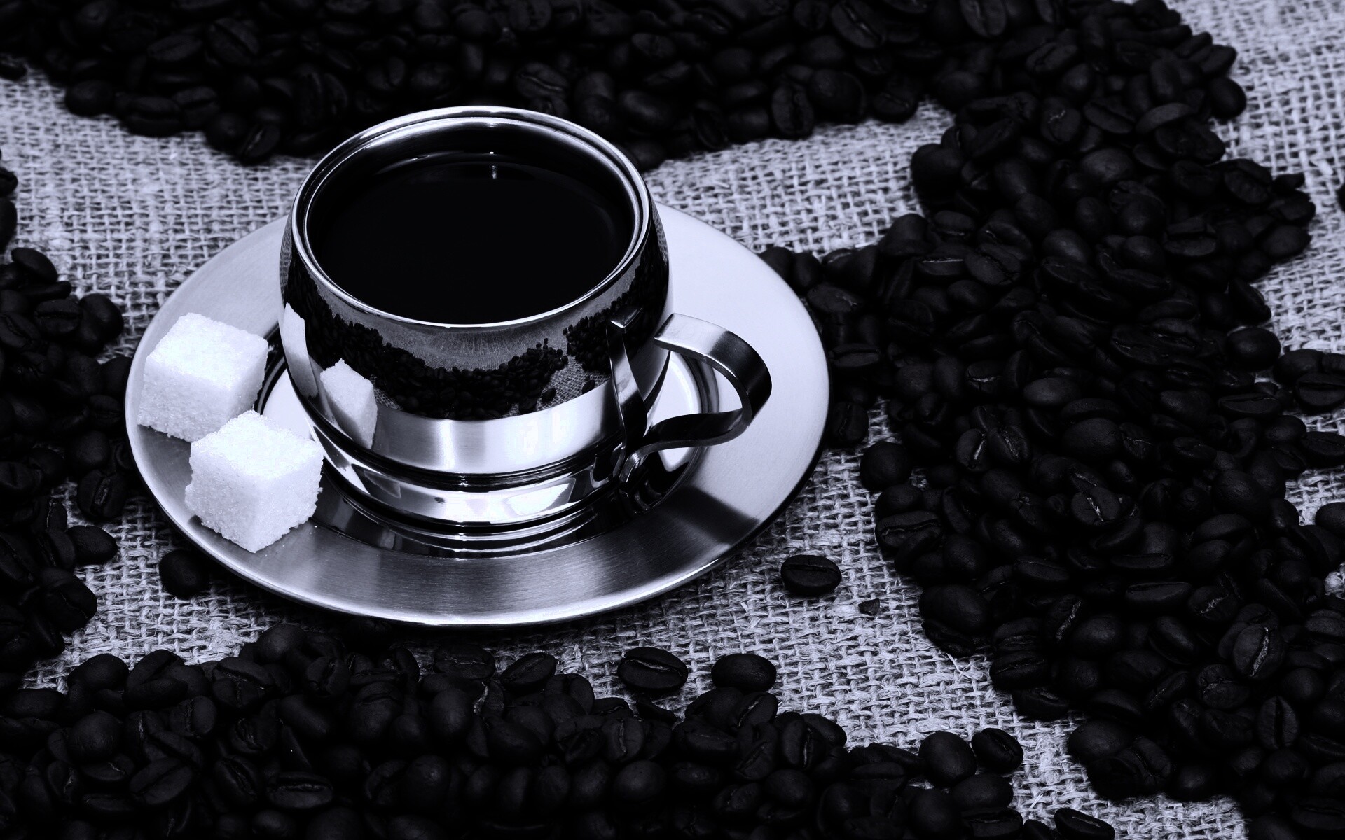 Кофе с сахаром обои