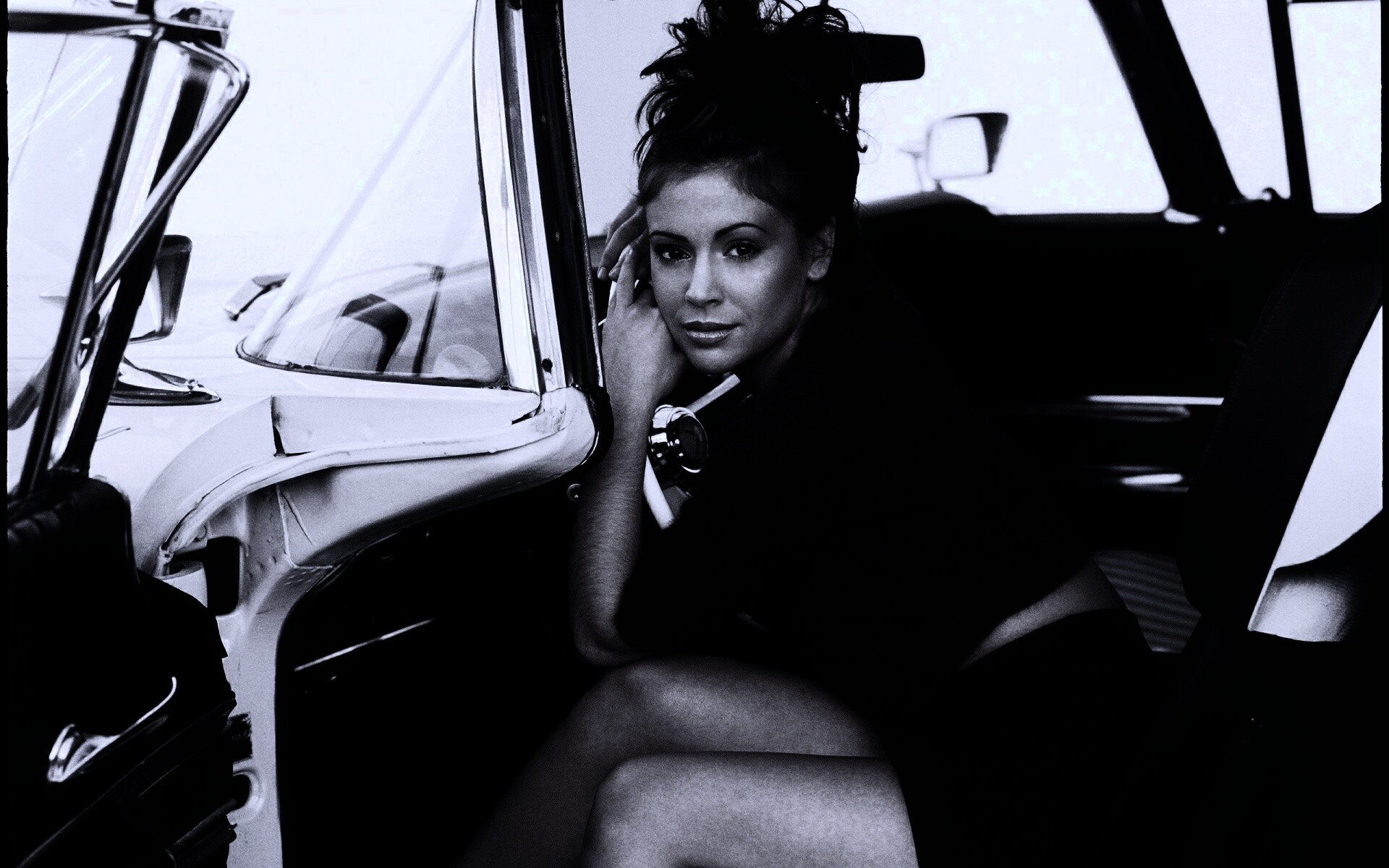 Алиса Милано обои