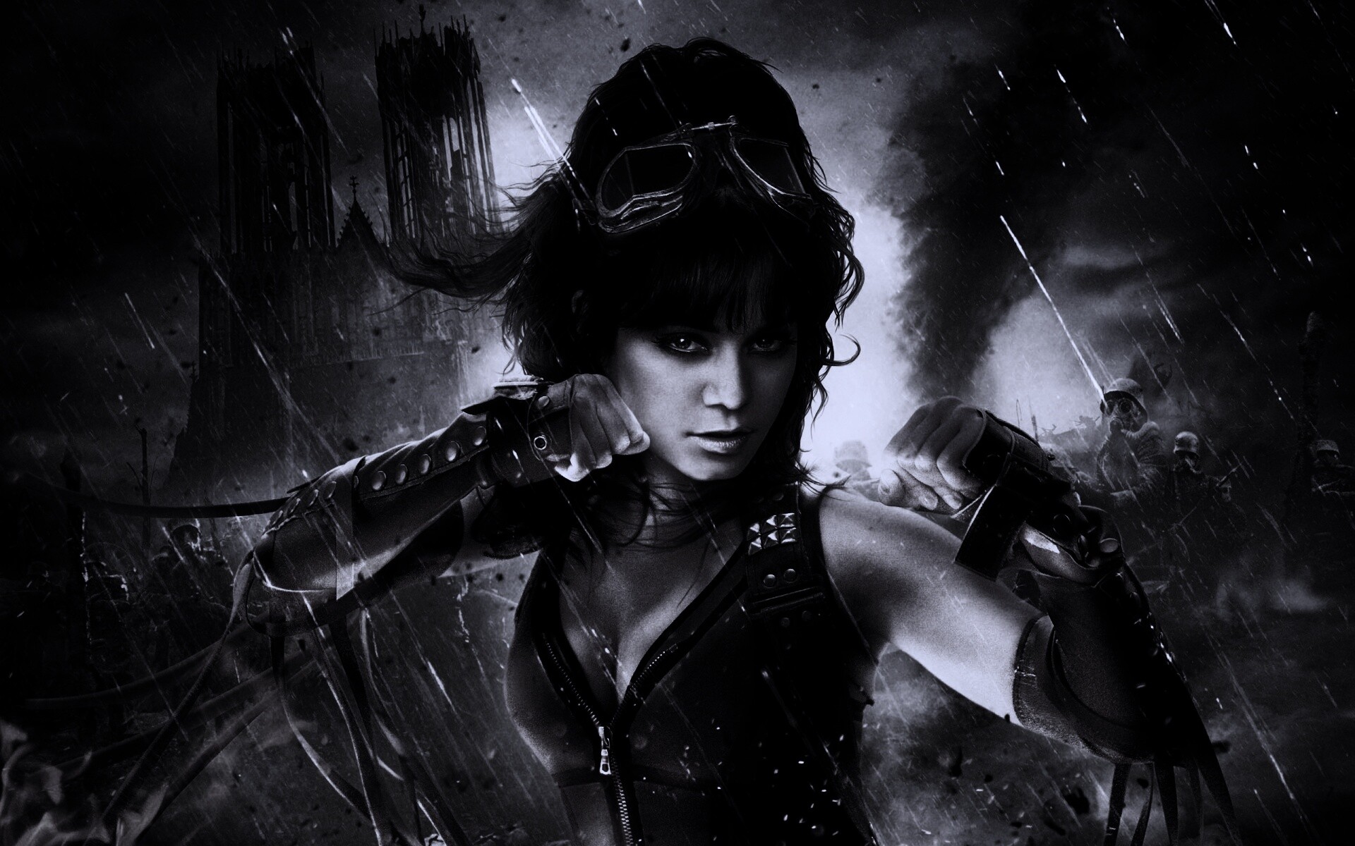 Blondie из фильма "Запрещенный прием" обои