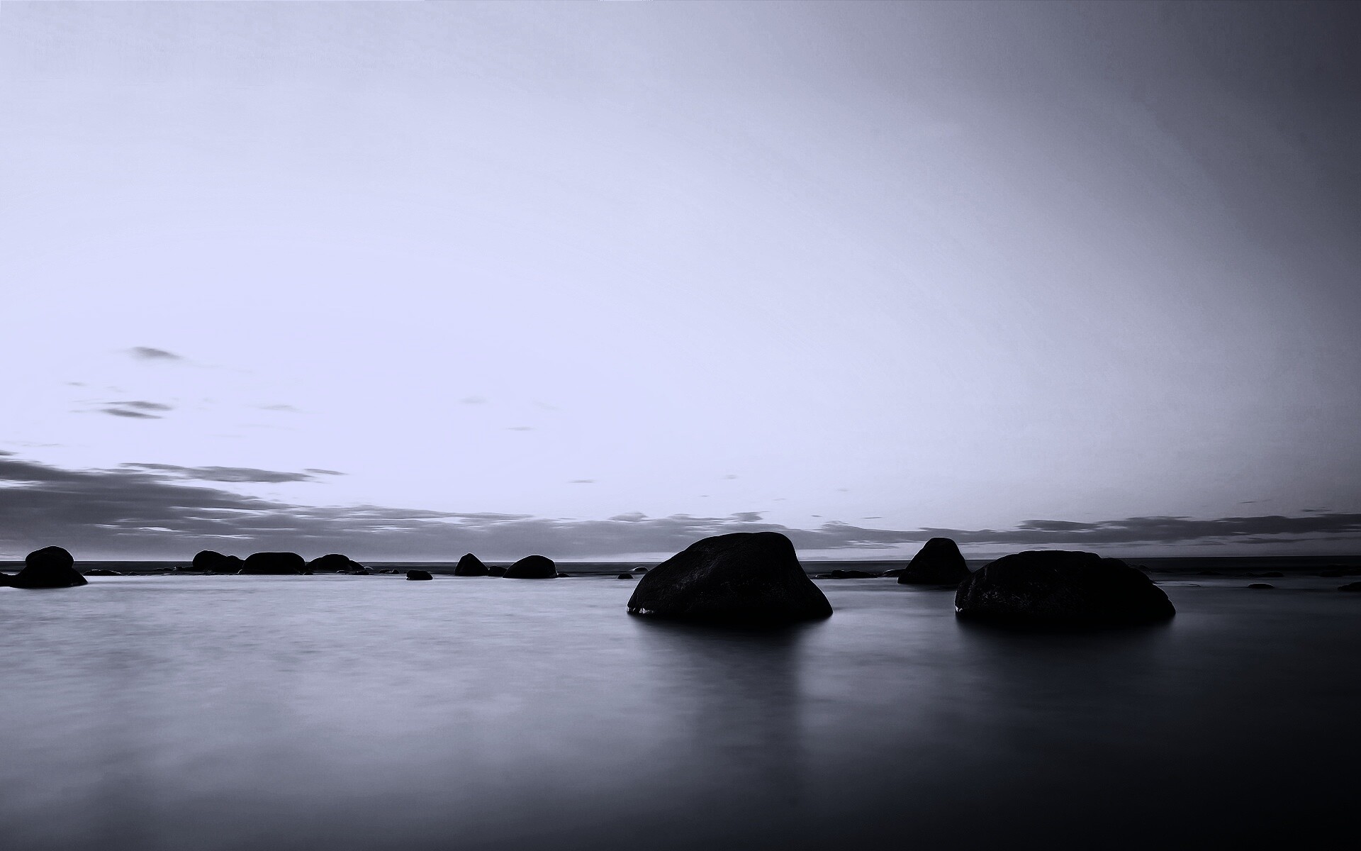 Небо и вода обои