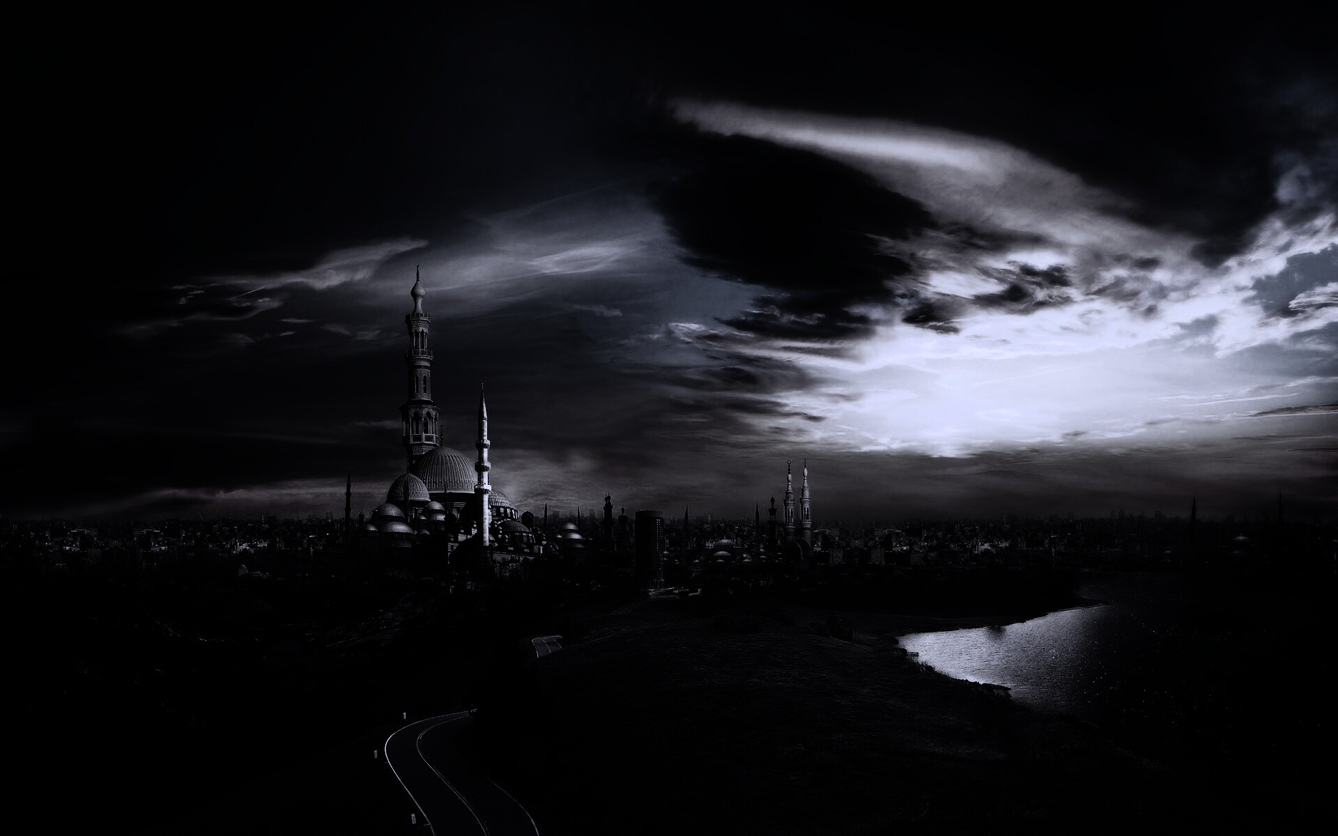 Город минаретов обои