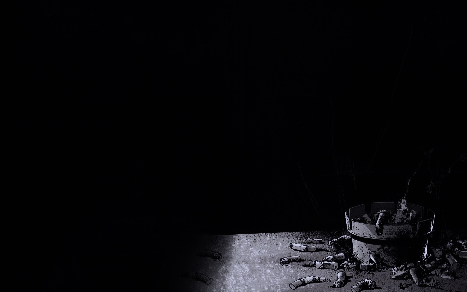 Пепельница обои