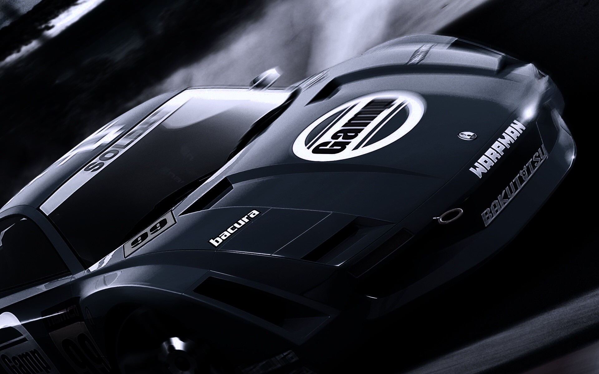 Гоночный автомобиль обои