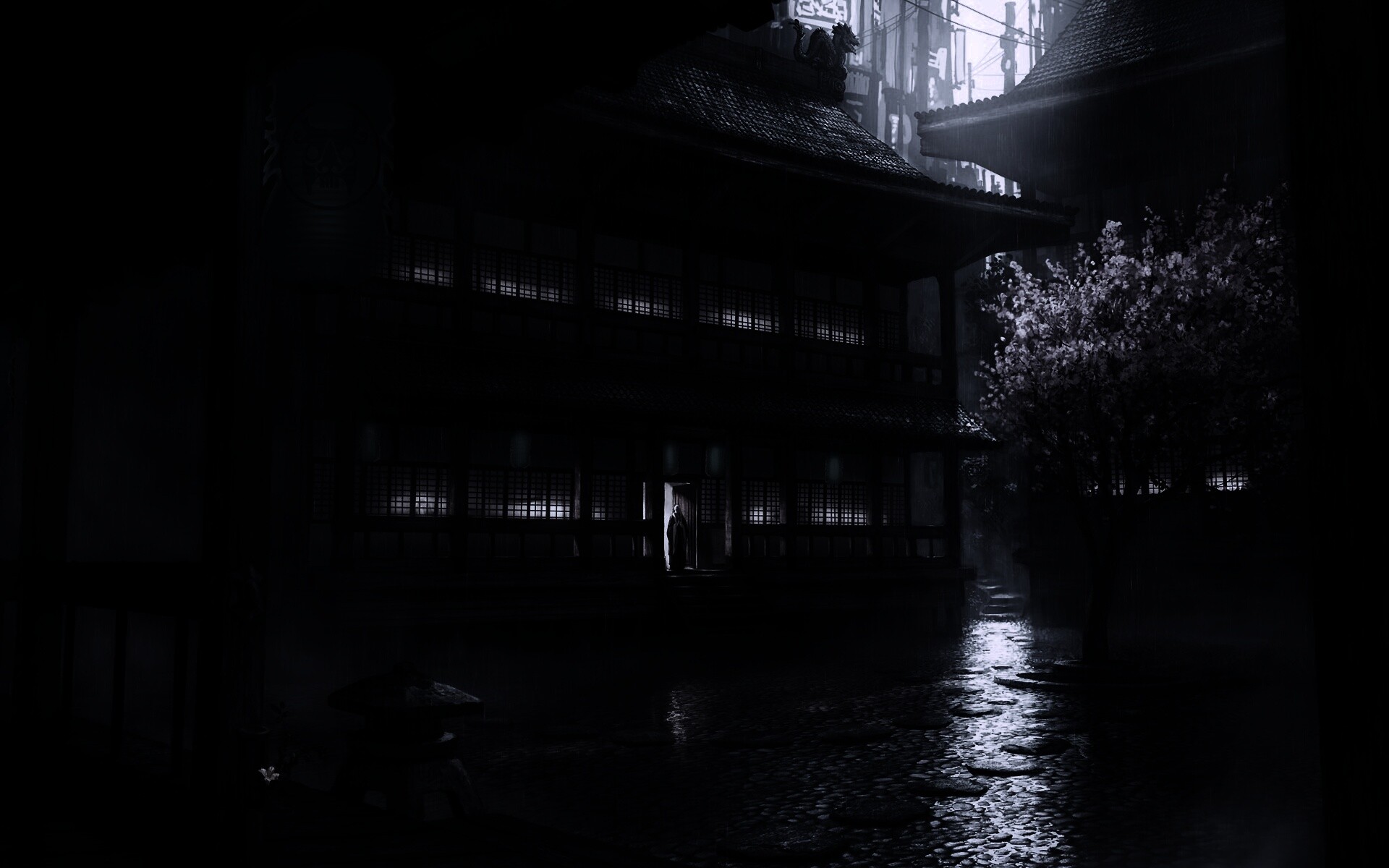 На пороге обои