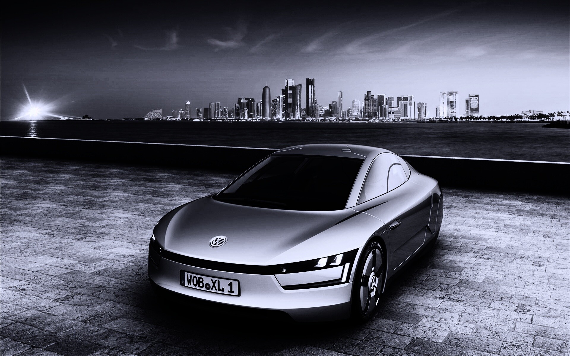 Очень красивый концепткар от фольксваген обои