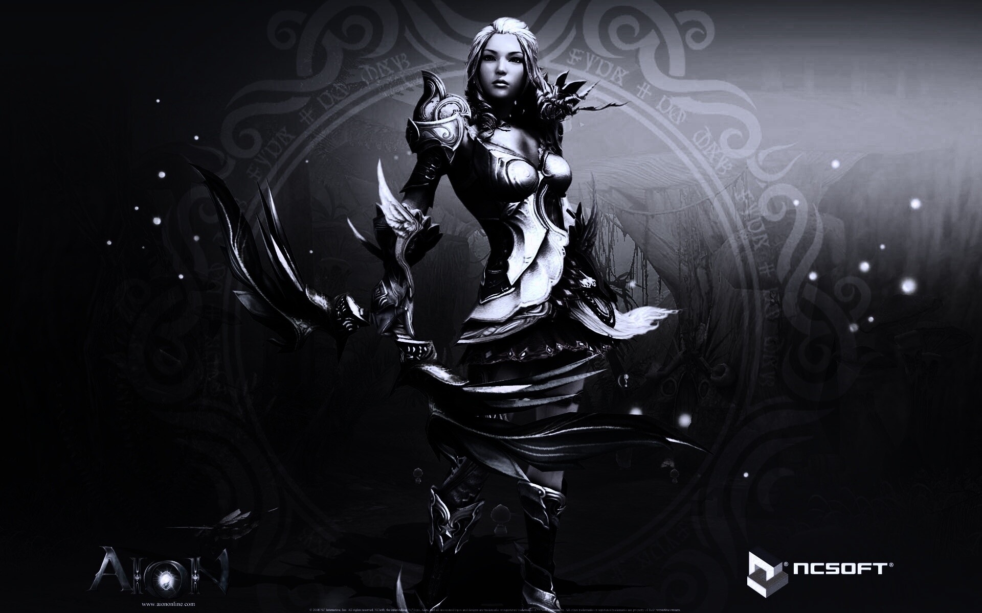 Лучница из Aion обои