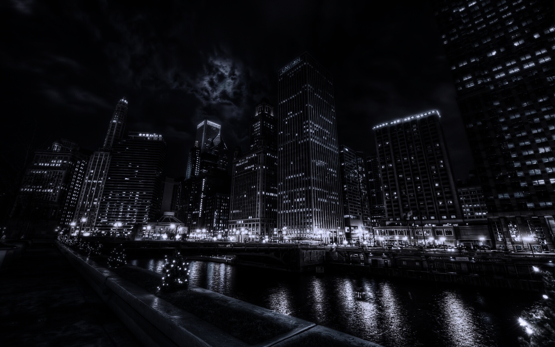 Потрясающий городской вид обои