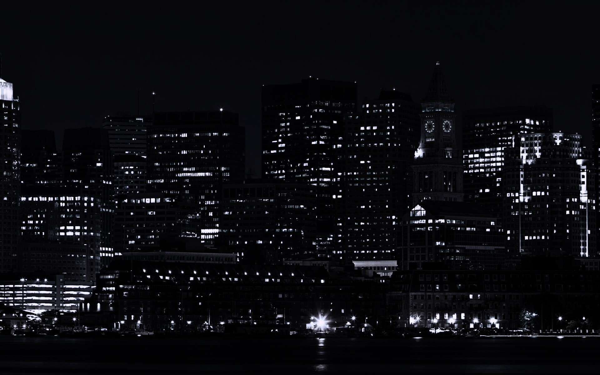 Панорама города обои