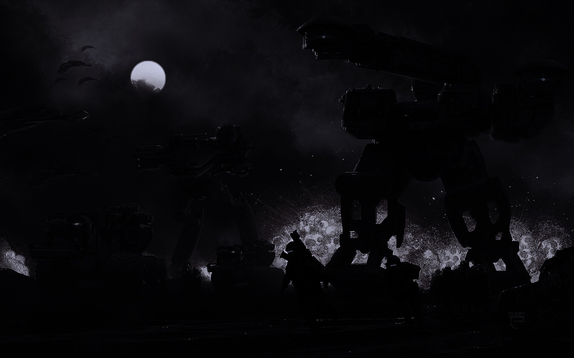 Война будущего обои