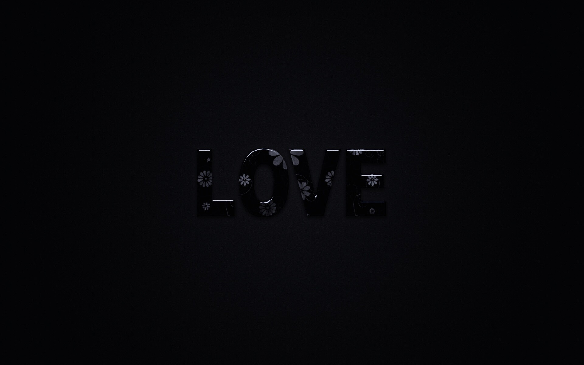 Любовь в минимализме обои