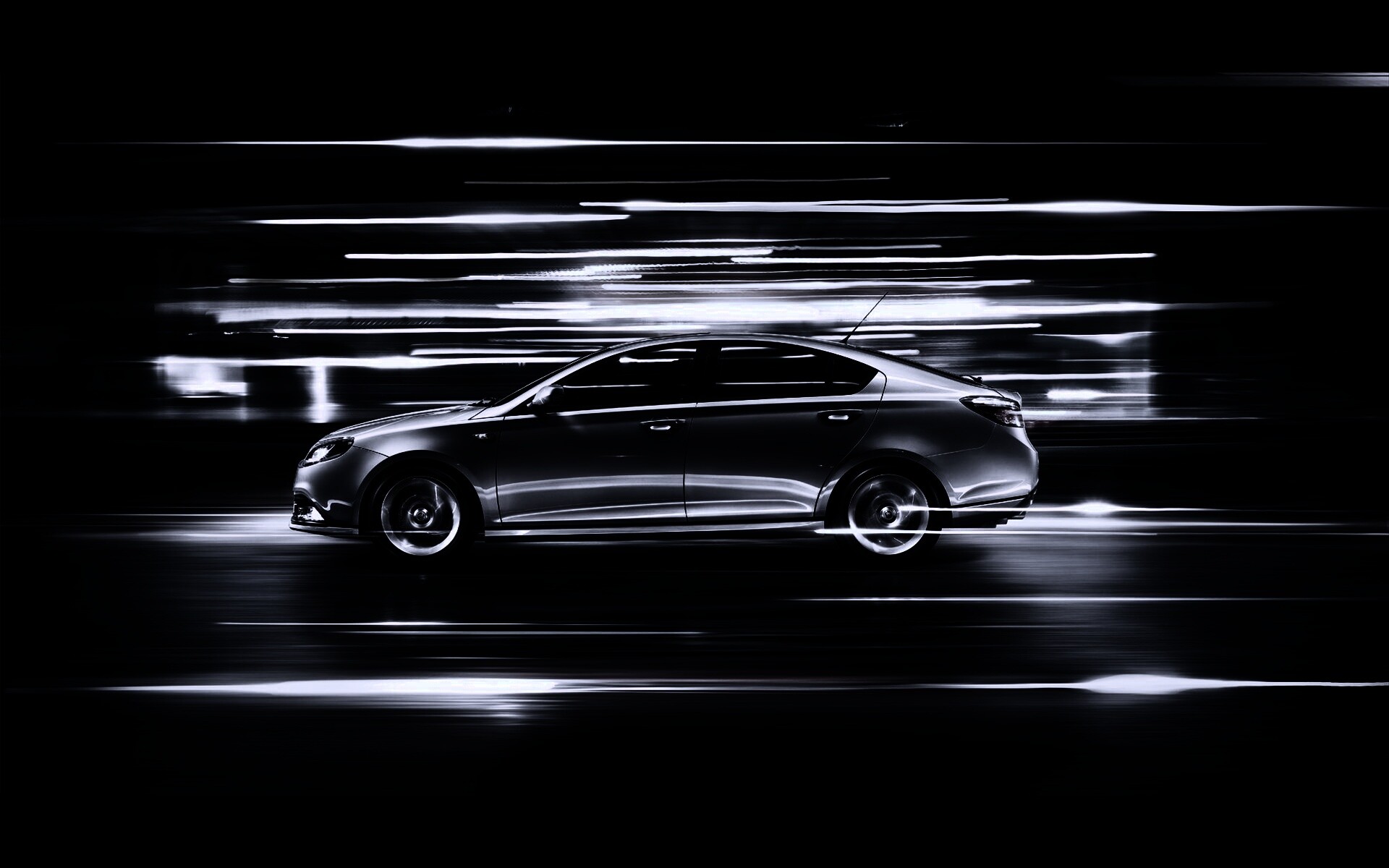 Субару в движении обои