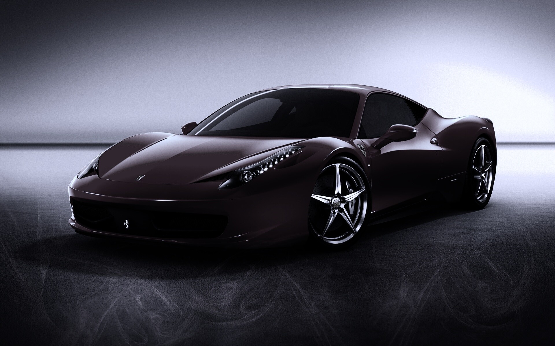 Огненный феррари обои