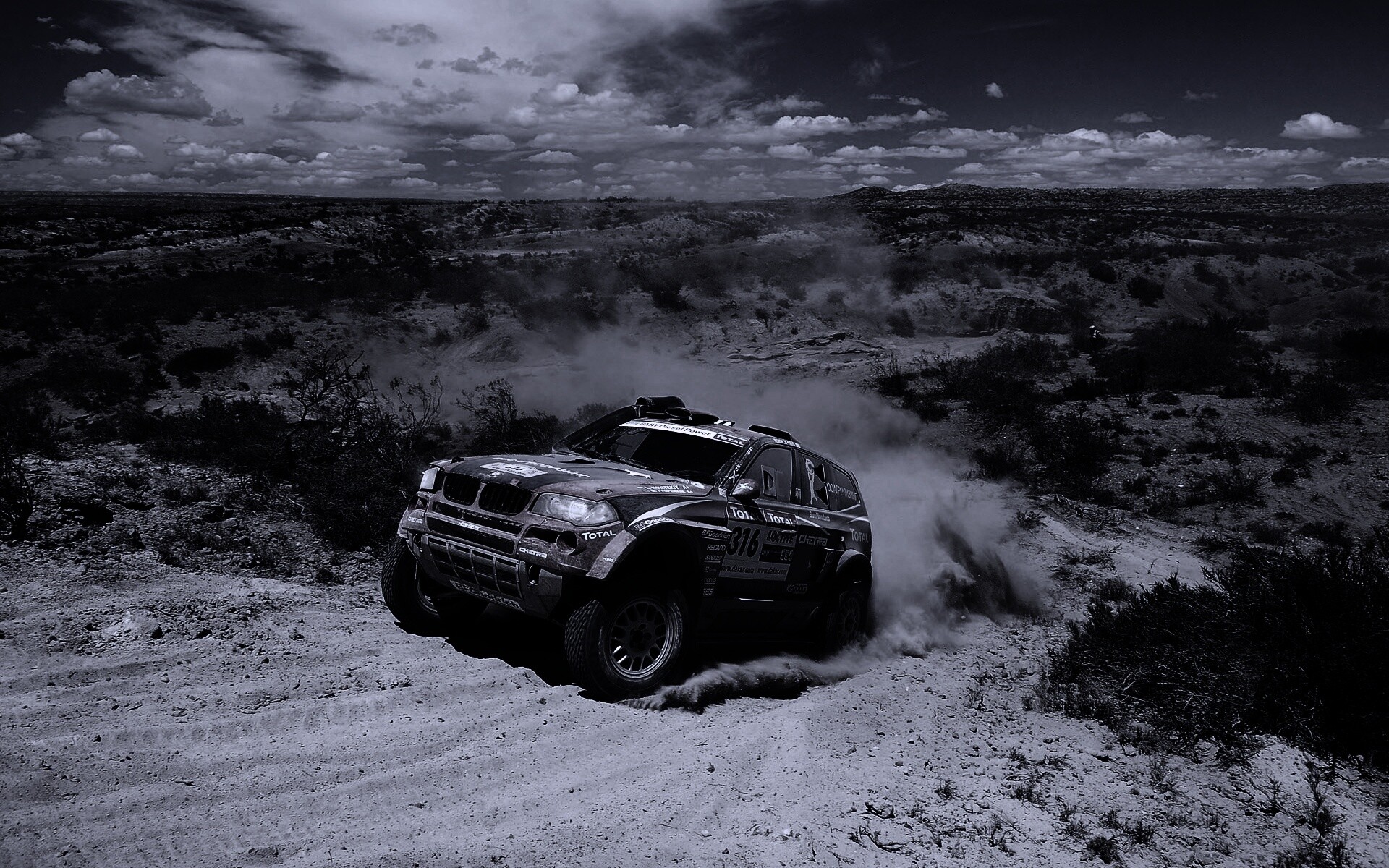 Раллийный BMW X3 обои