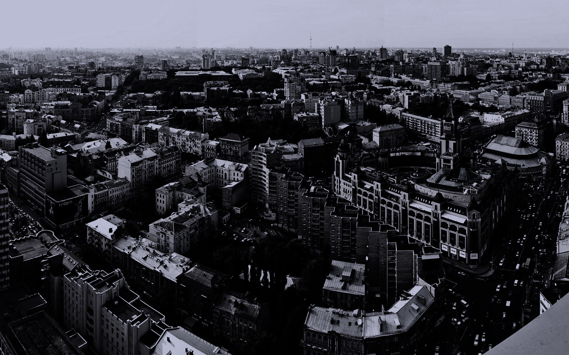 Киевская панорама обои