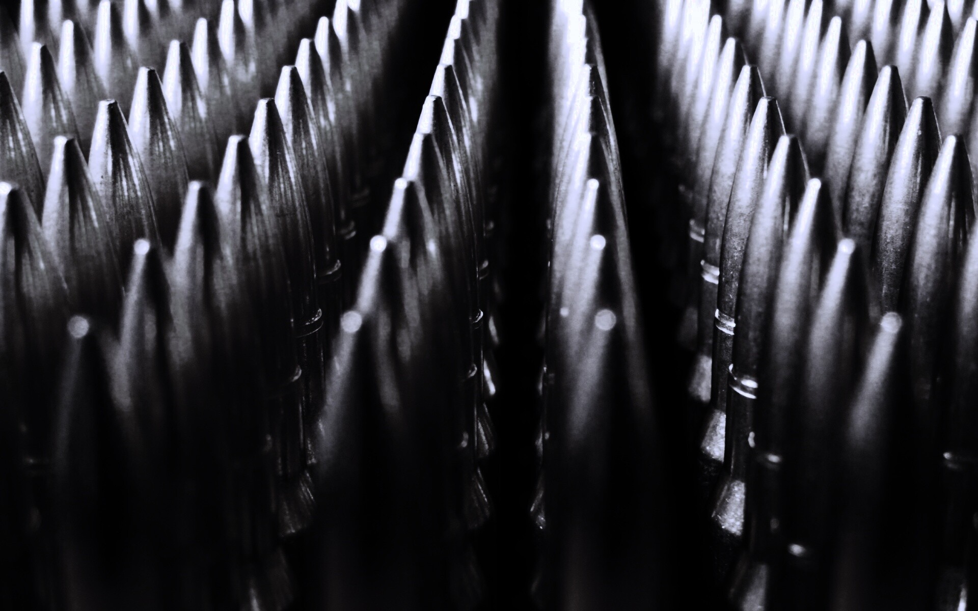 Стройные ряды патронов обои