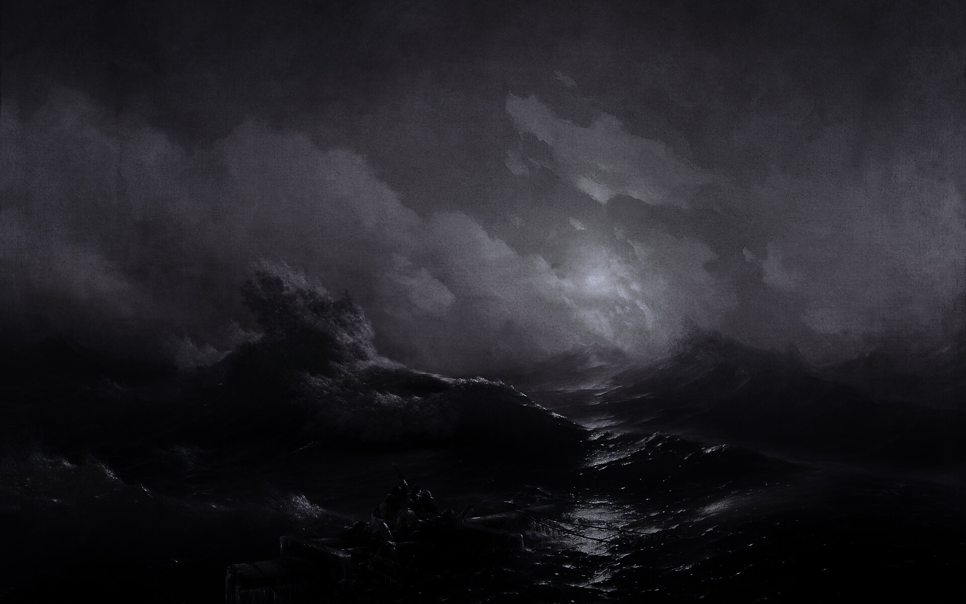 Айвазовский: Девятый вал обои