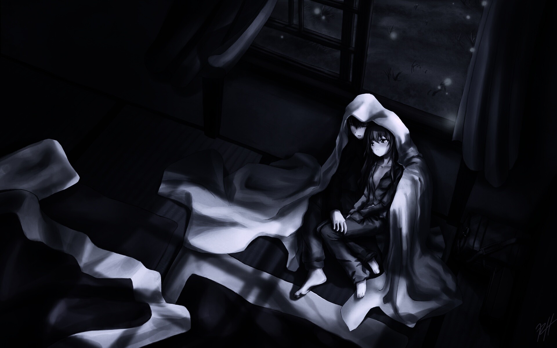 Тайга и Рюджи из аниме Торадора обои