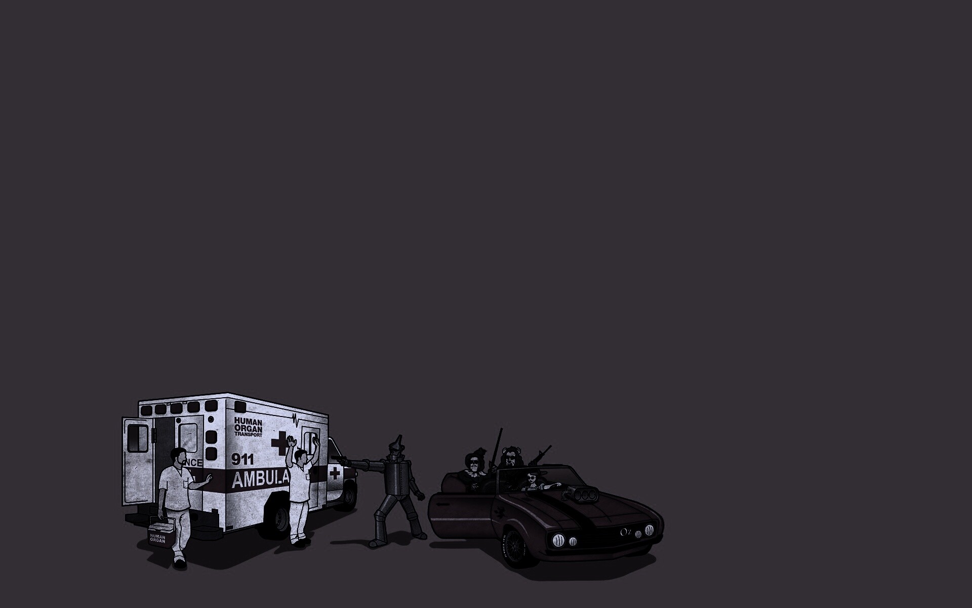 Железный дровосек крадет сердце обои