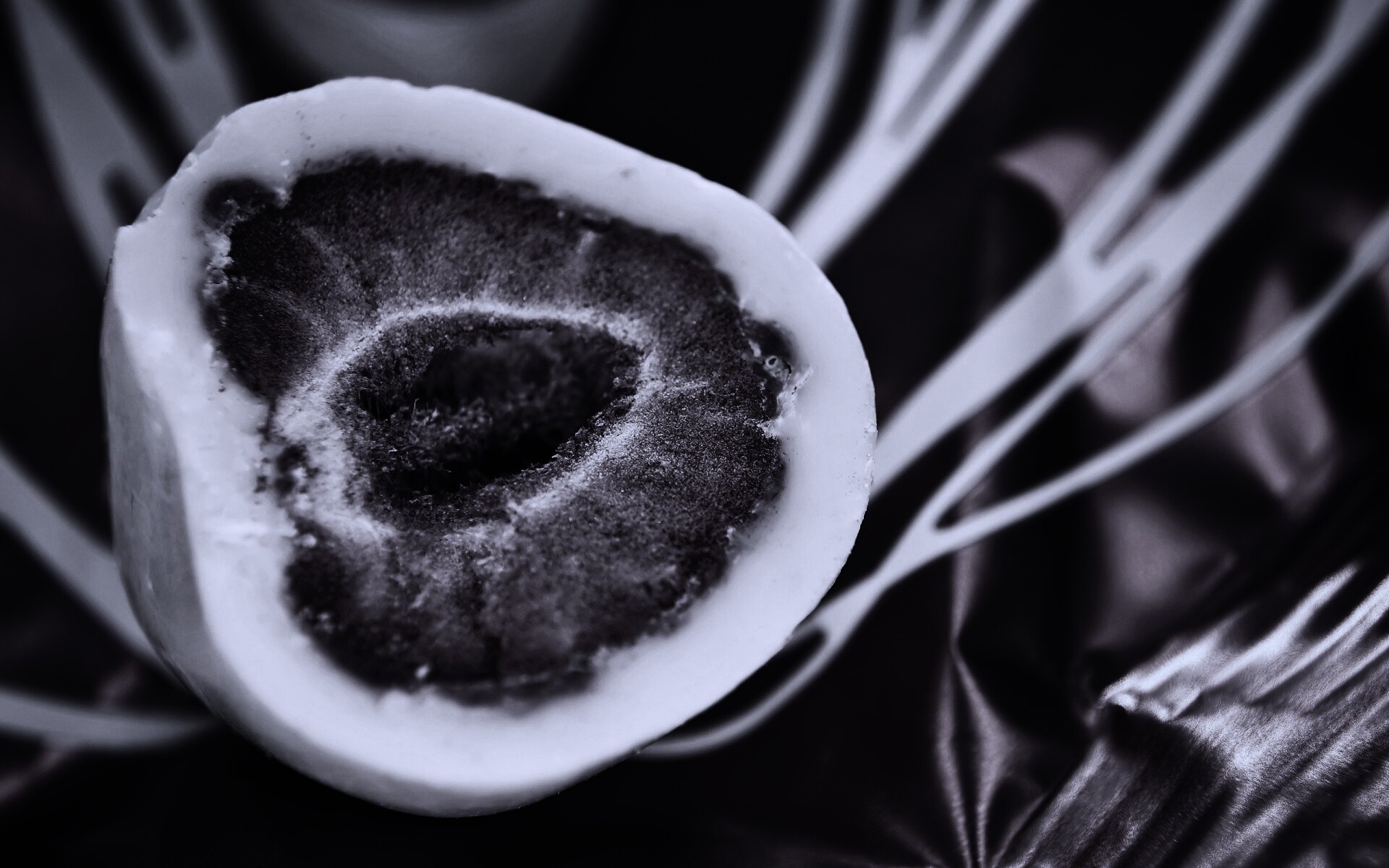 Клубника в белом шоколаде обои