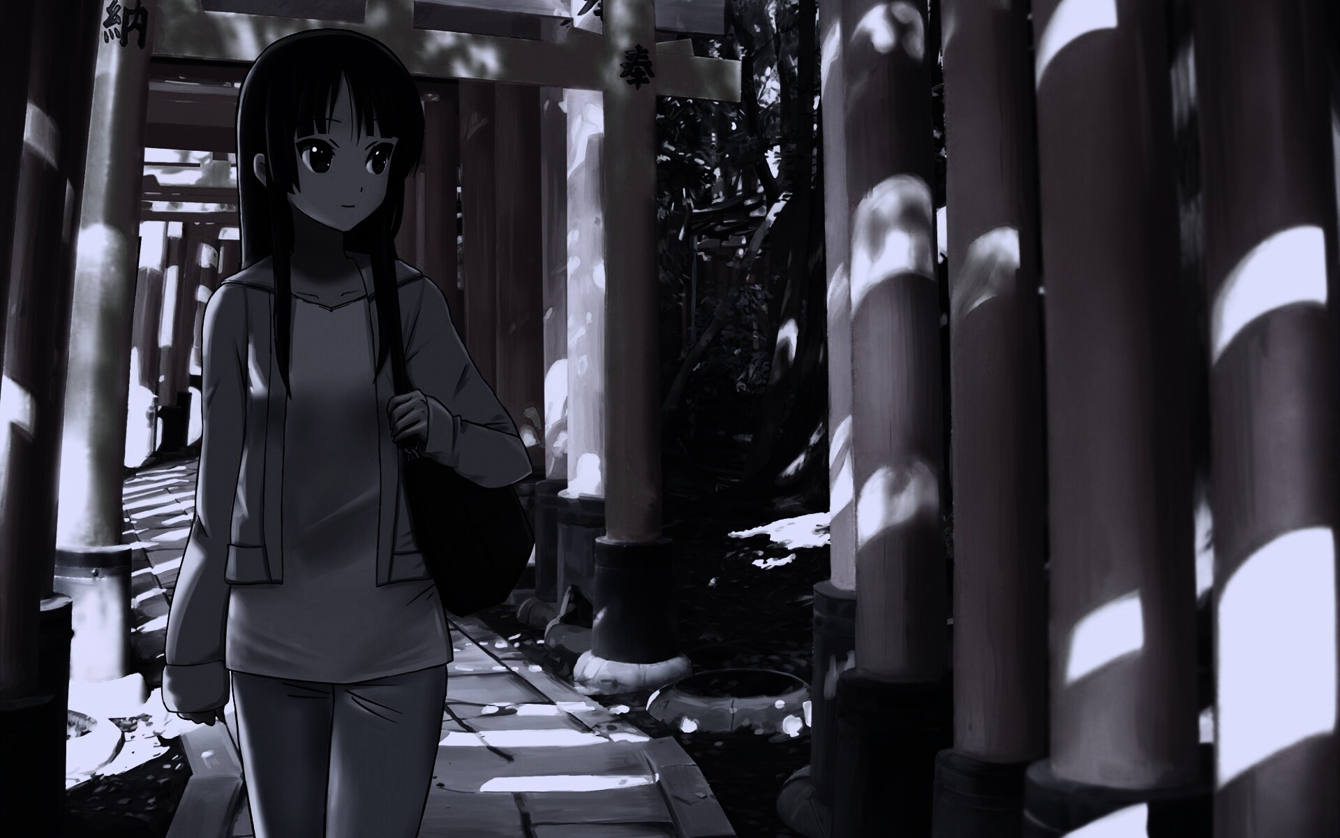 Акияма Мио обои