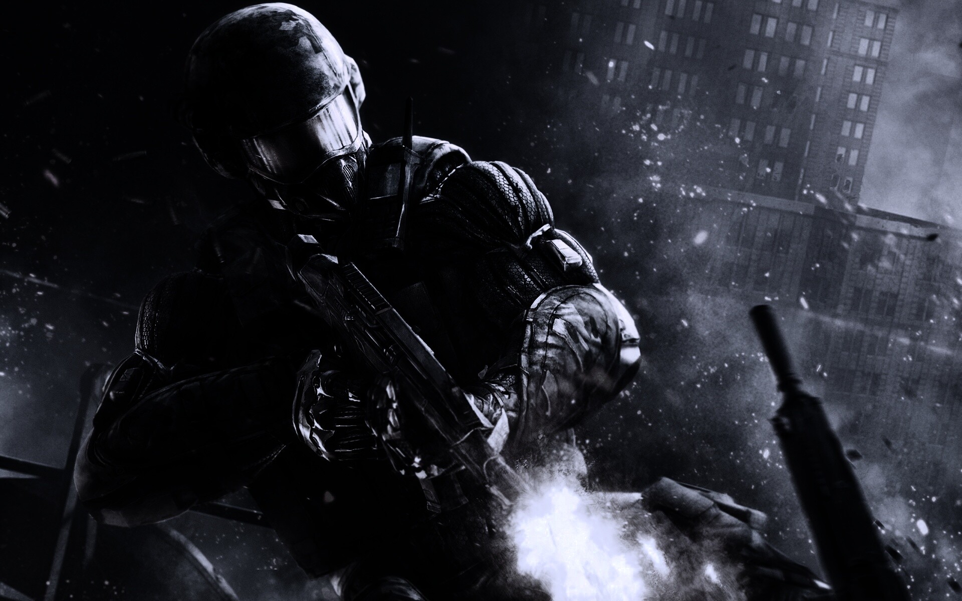 Костюм из Crysis 2 обои