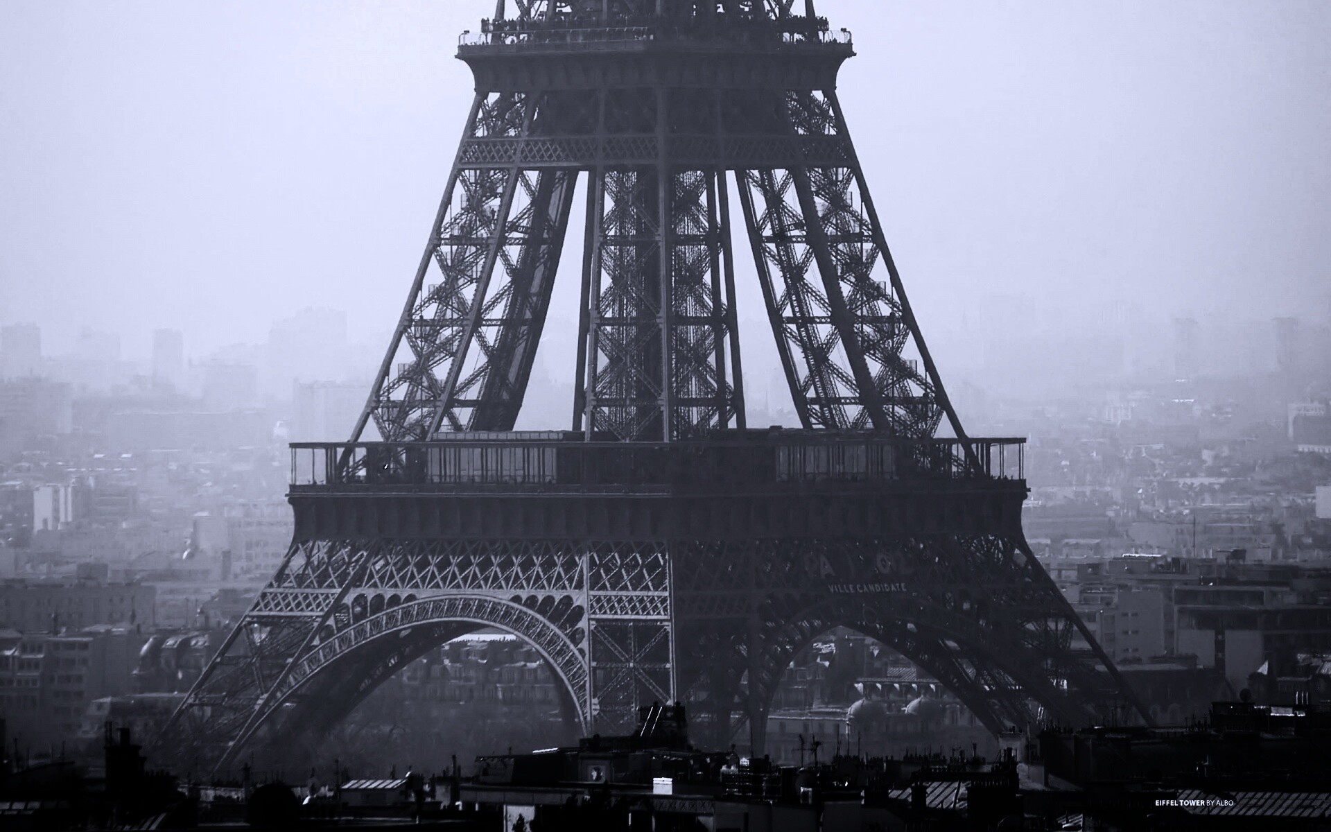 Эйфелева башня в Париже обои
