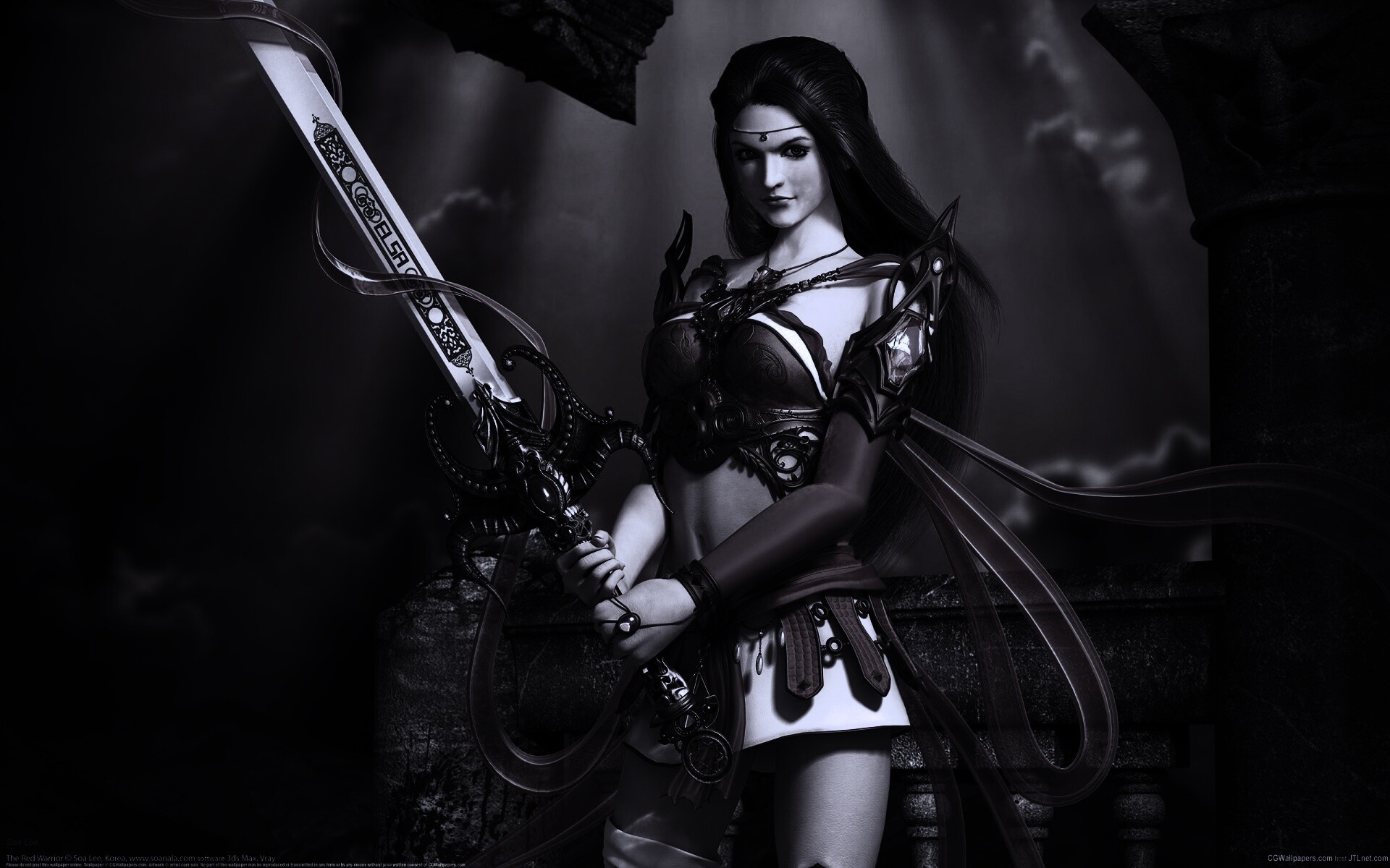 Красный доспех обои