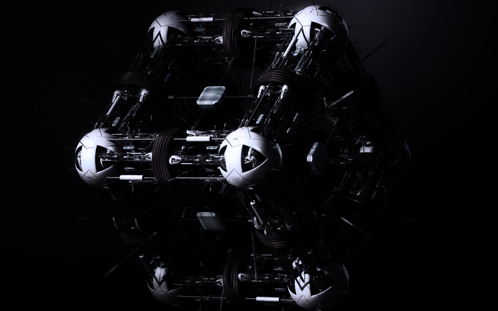 Технокуб обои