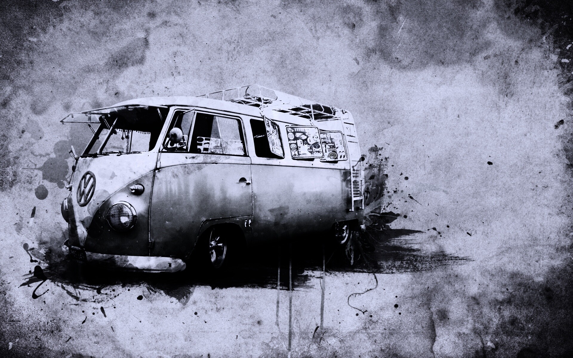 Фольксваген 56 года - лучший фургон для путешествий обои