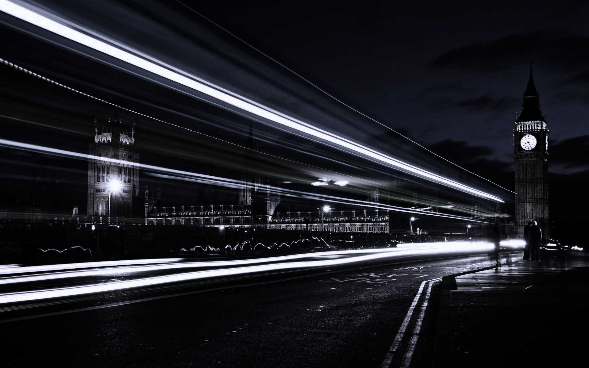 Лондон в движении обои