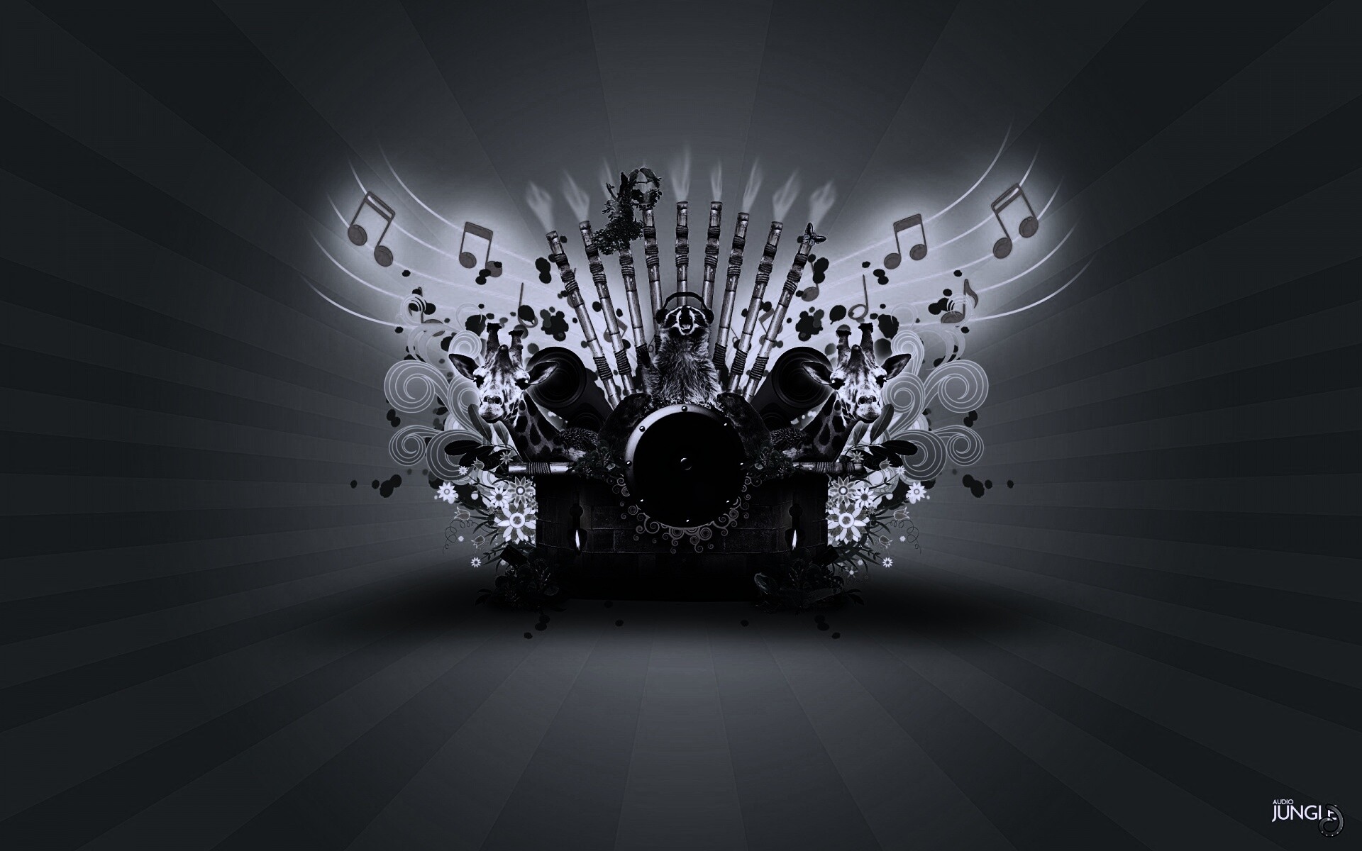 Музыка джунглей обои