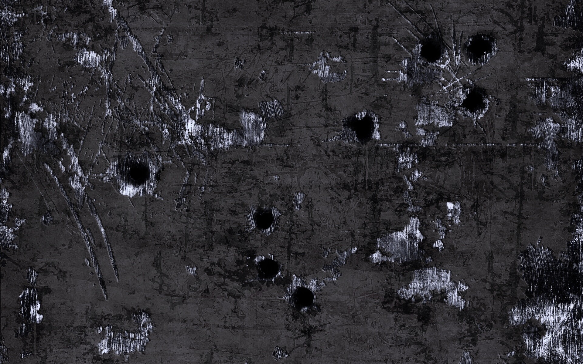 Пулевые отверстия в желтом листе обои