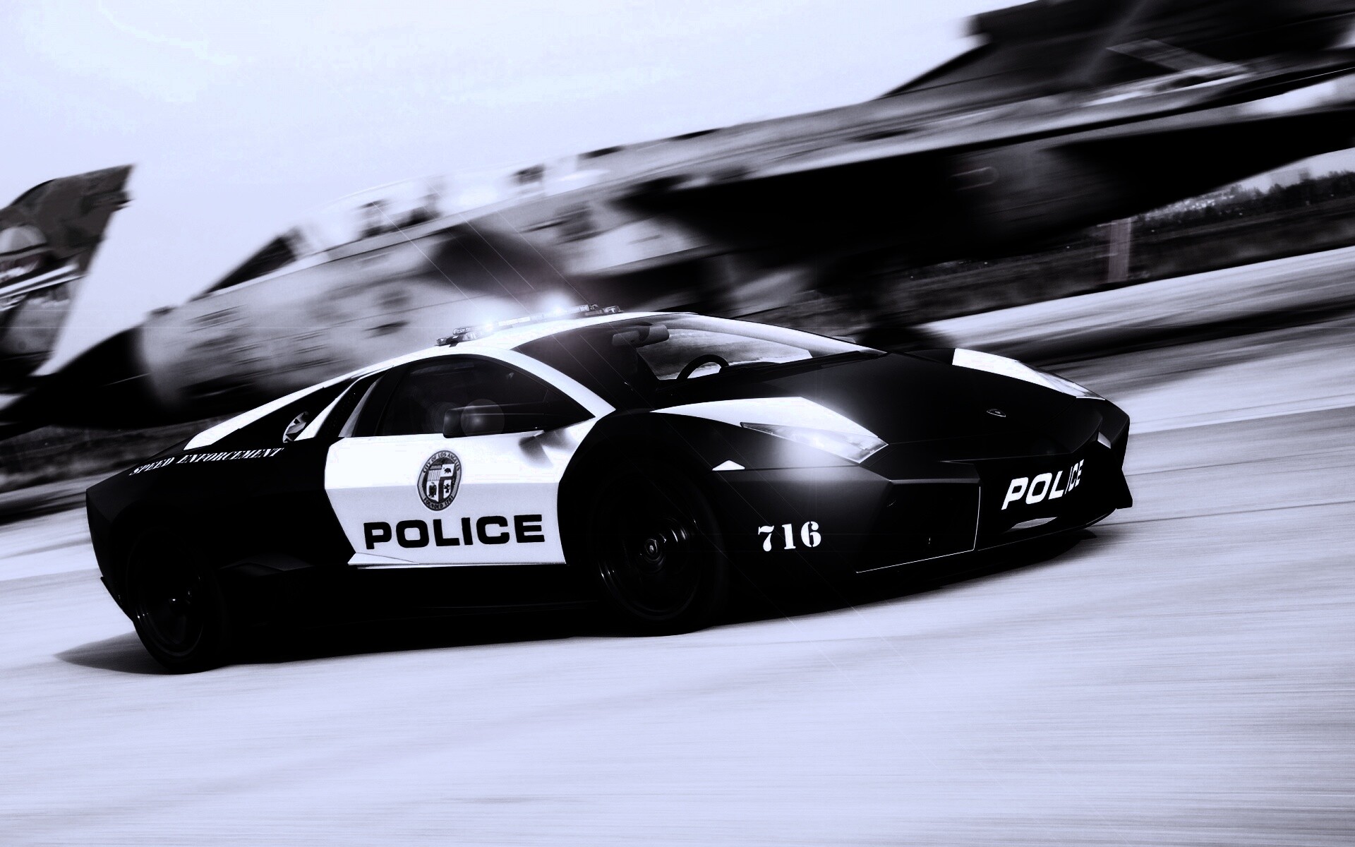 Полицейска Lamborghini из NFS обои