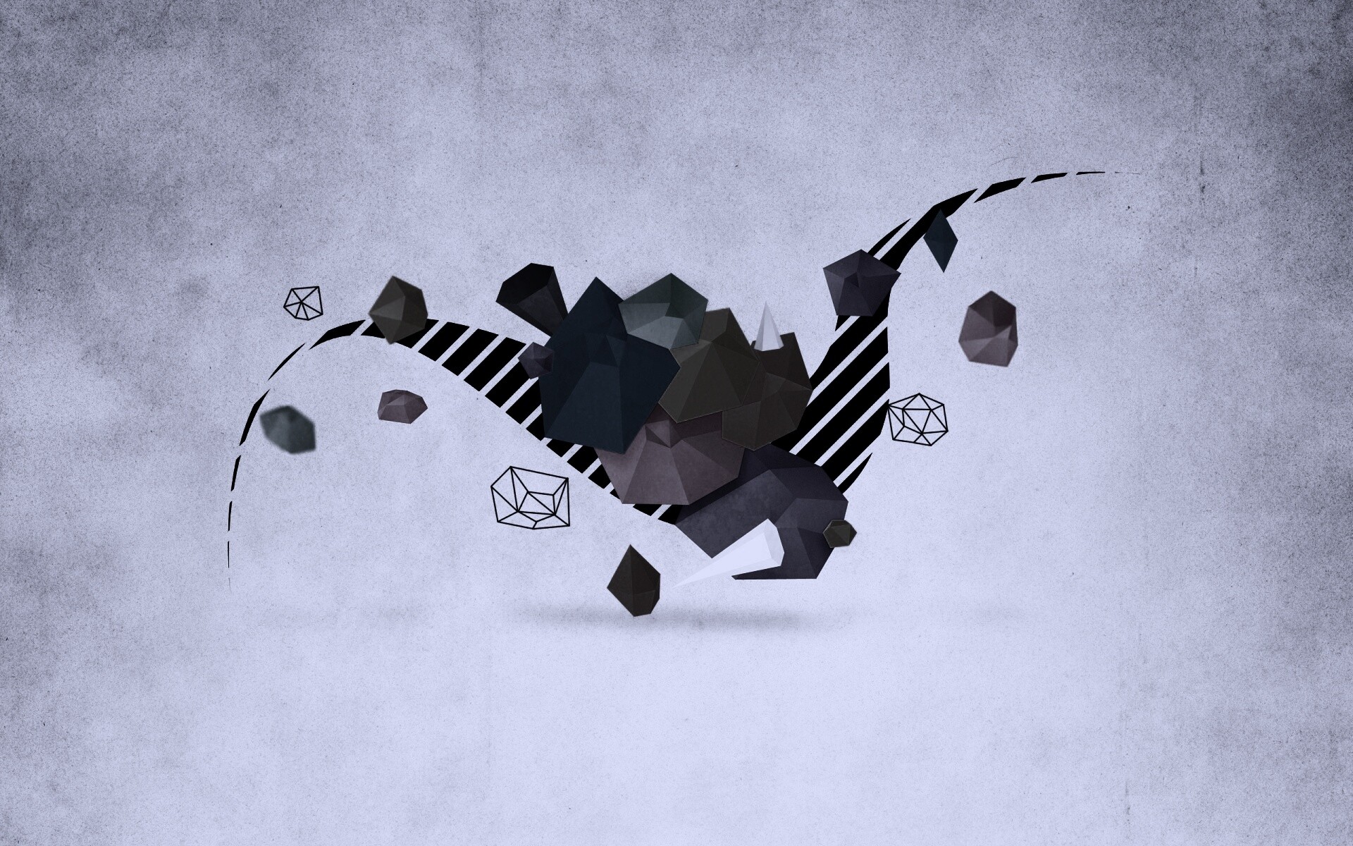 Полет абстрактной фантазии обои